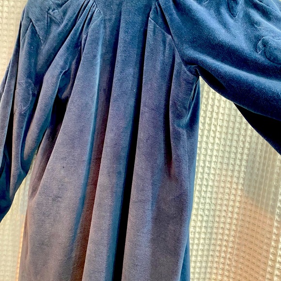 Vintage Bohemian Coat Peacoat in Mint Condition size Small/ Medium Blue/Gray - Picture 12 of 16